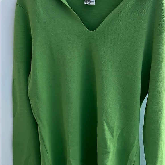 Talbots Green Long Sleeve Top - Picture 3 of 5